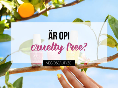 Är OPI cruelty free?
