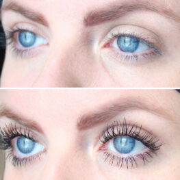 Sweed Cloud Mascara before after