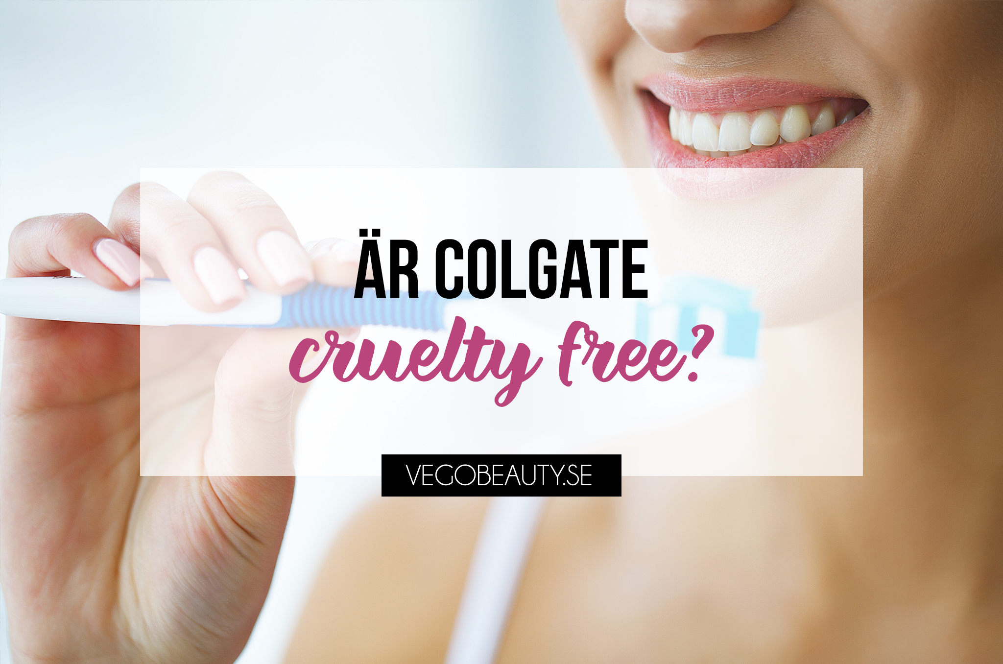 Är Colgate cruelty free