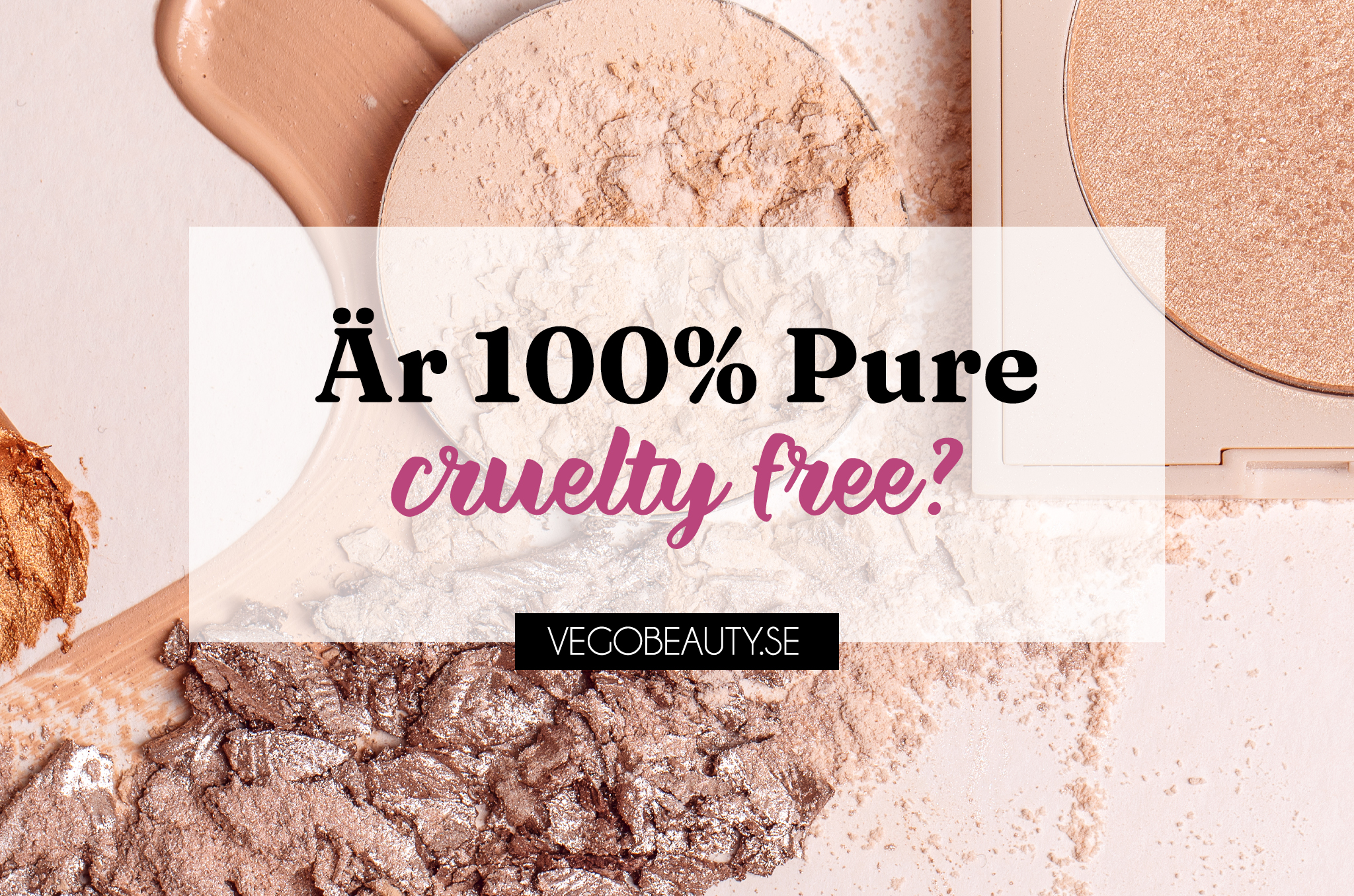 Är 100% Pure Cruelty Free