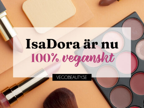 IsaDora är nu 100 procent veganskt