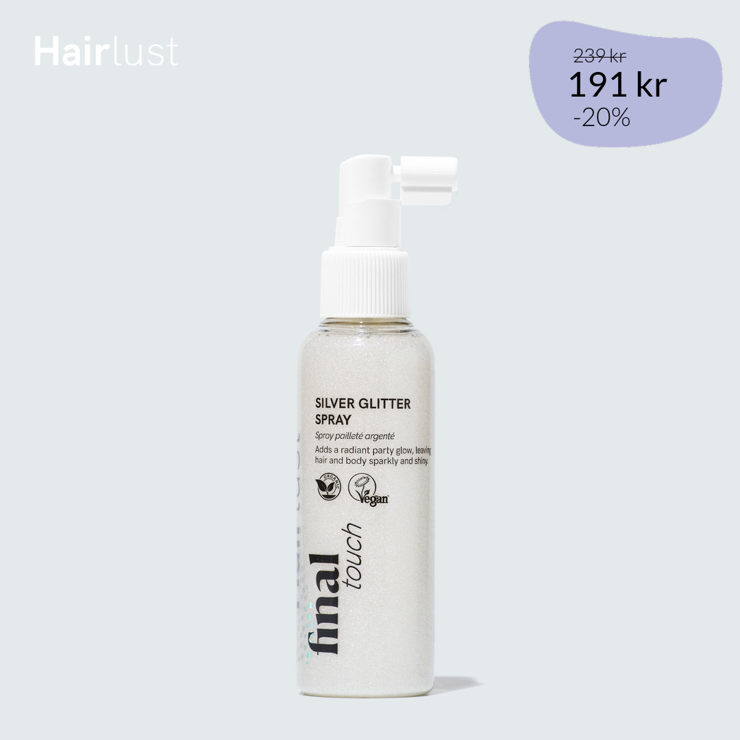 Hairlust Final Touch Silver Glitter Spray 125 ml