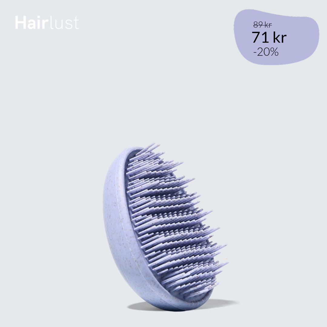 Hairlust Wet Hair Detangler Brush, Blurple
